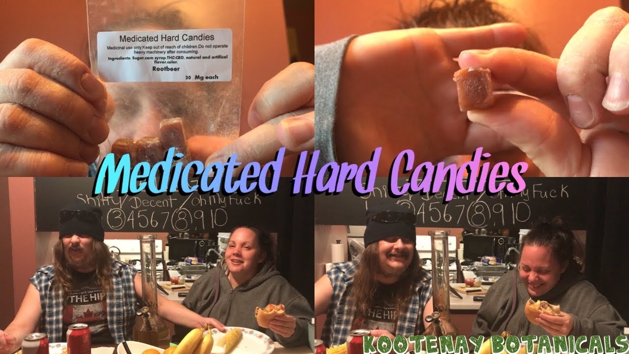 Donna Reviews “Medicated Hard Candies” (Rootbeer) 120mg THC From Kootenay Botanicals