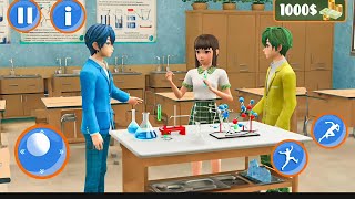 HIGH SCHOOL LIFE SIMULATOR ANDRIOD GAMEPLAY  screenshot 1