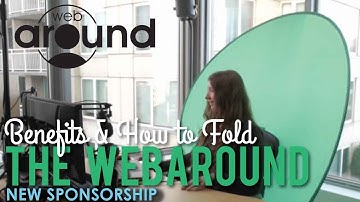 Product Review & How to Fold The WebAround Big Shot Green Screen