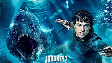 Journey 2 movie giant electric eel fight and drown of island clips