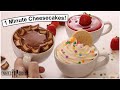 1 Minute CHEESECAKES | Treats for ONE to Satisfy Any Craving!