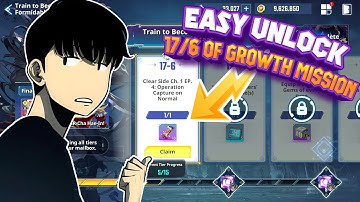 BUG GROWTH MISSION 17-6 (FIXED) Complete Fast! | Solo Leveling : ARISE