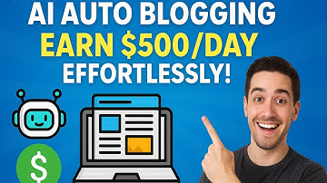 AI Auto Blogging: Earn $500/Day Effortlessly!