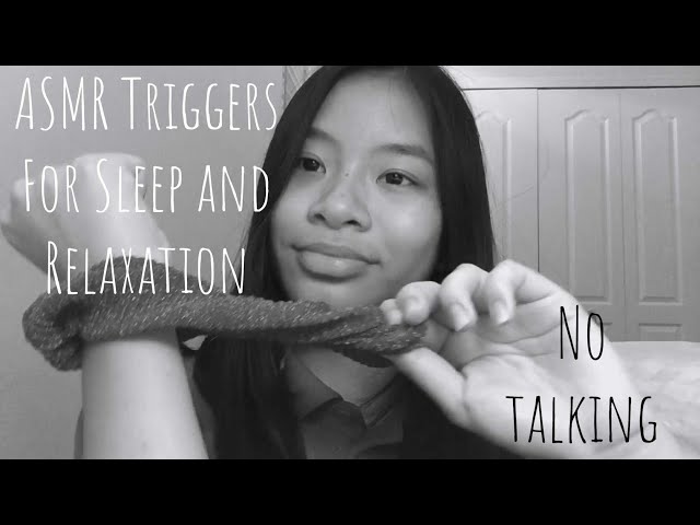 ASMR Triggers for Sleep and Relaxation - No Talking