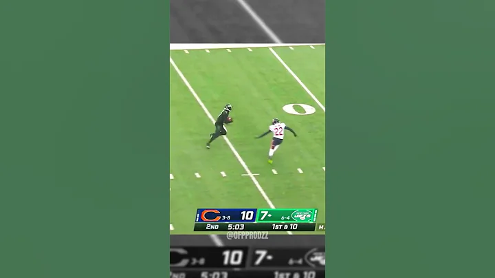 Garrett Wilson INSANE Juke And Touchdown