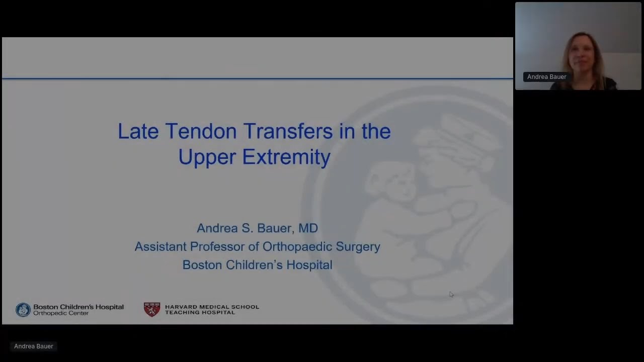 AFM First Virtual Symposium Part V — Late tendon transfers in the upper ...