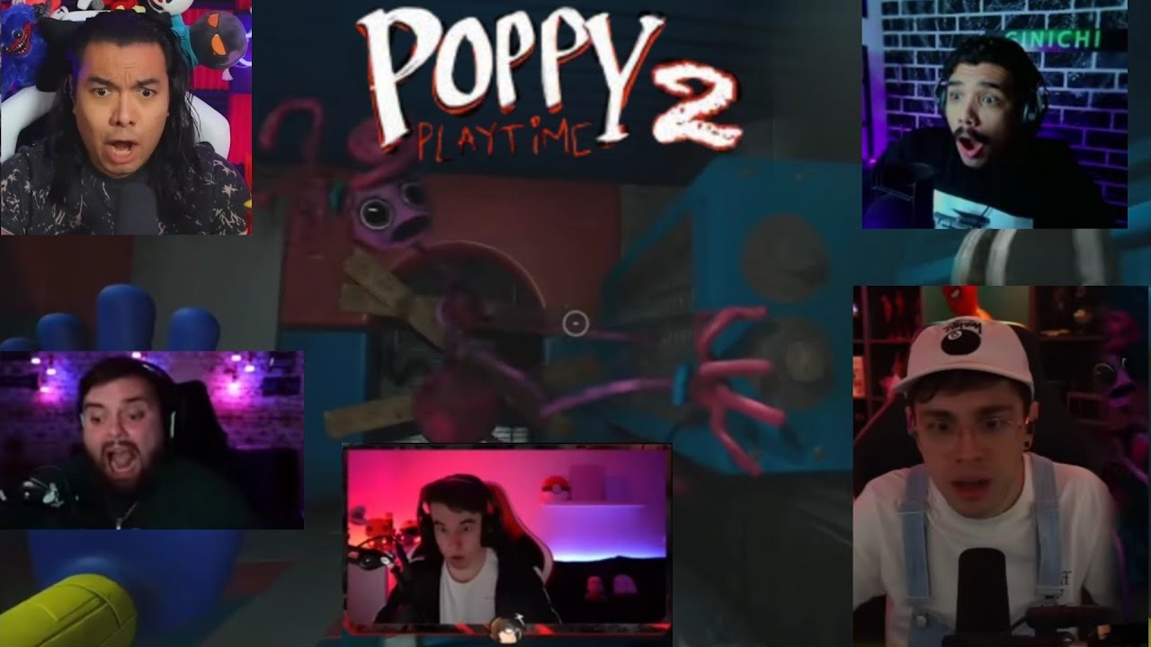 recopilaciones de youtubers reaccionando la muerte de mommy long legs