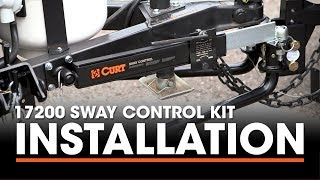 Weight Distribution Trailer Hitch Install: CURT 17200 Sway Control Kit