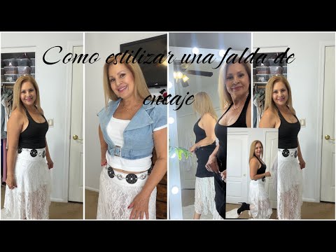 STYLING MY FAVORITE LACE SKIRT WITH DIFFERENT ACCESSORIES