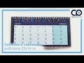 Vídeo: Calendario publicitario sobremesa 22x14 cm