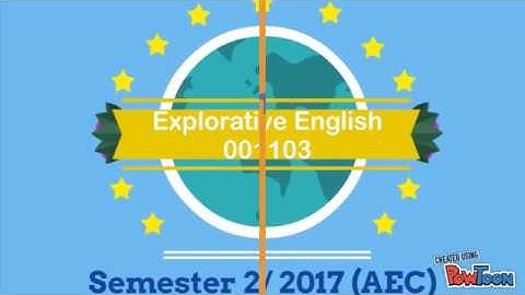 001103 Explorative English:Course Intro