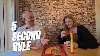 Think Fast, Talk Faster 5 Second Rule Board Game Review