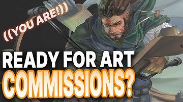 ARE YOU READY to start taking art commissions? 🥶 This will help!