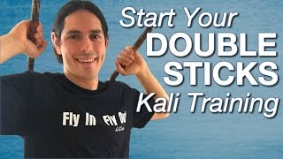 BEST Beginner Escrima Double Sticks Drill - FMA Kali Arnis