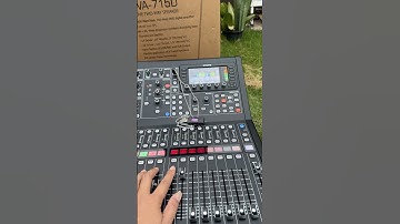ทดสอบ มิก MIDAS M32R LIVE 🎚️🎛️