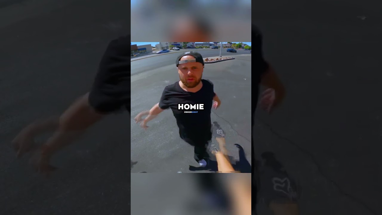 He Tried To Steal His Bike Credit: @otfshava