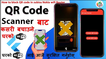 🔴How to block QR Code Scanner in  Nokia wifi Router I घरको wifi लाई QR  Code scanner बाट कसरी बचाउने