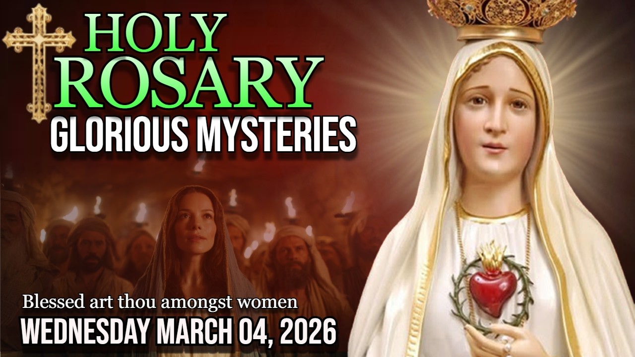 Святой Розарий сегодня, среда, 4 марта. Славные Тайны 🌹 Розарий Пресвятой Деве Марии