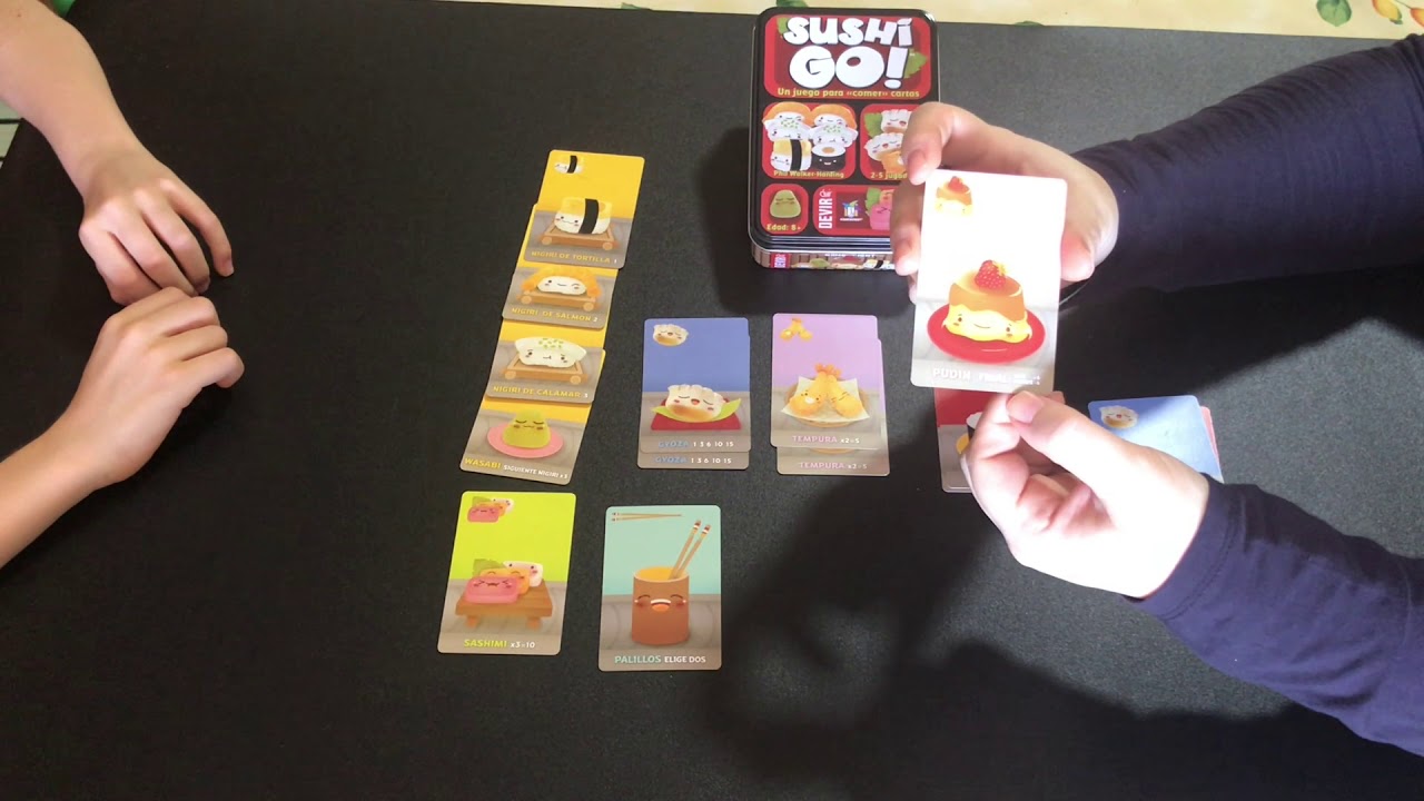 Como jugar a Sushi Go - Juegos de Mesa