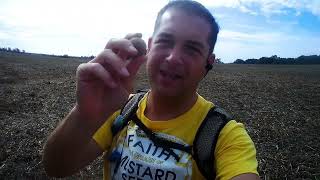 Metal Detecting Farm Field for Lost History - 1860&#39;s Artillery Round Found !