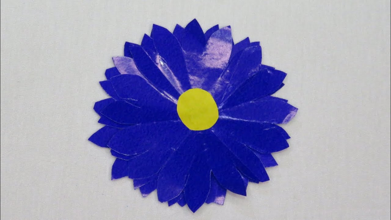 Easy paper flower decoration/DIY craft idea/Origami Rose Tutorial 