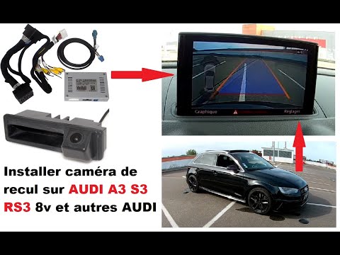 Install reversing camera Audi A3 8V and other audi with navigation plus