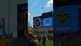 On The Field of Acrisure Stadium for the NFL Draft!