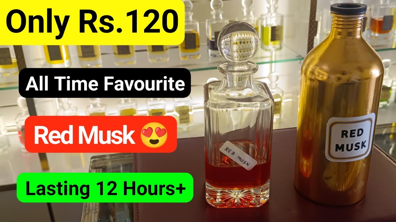 @a1perfumer RED MUSK || Fresh ,  Fruity , Sweet || Red Musk Attar & Perfume for women and men