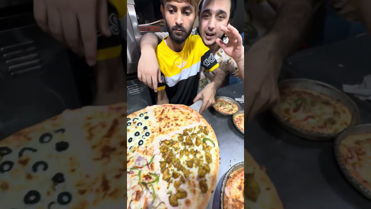 Karachi Spicy Pizza Barkat MarketSmall Pizza = 199rsMedium Pizza = 370rsLarge Pizza = 599rs