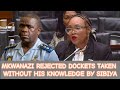 GEN SENTHUMULE GRILLED ON SIDE STEPPING GEN MKWANAZI ON HIS DOCKETS WITHOUT HIS KNOWLEDGE