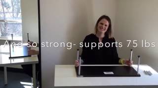 Stand Steady Titan Monitor Stand - Tallest Monitor Stand