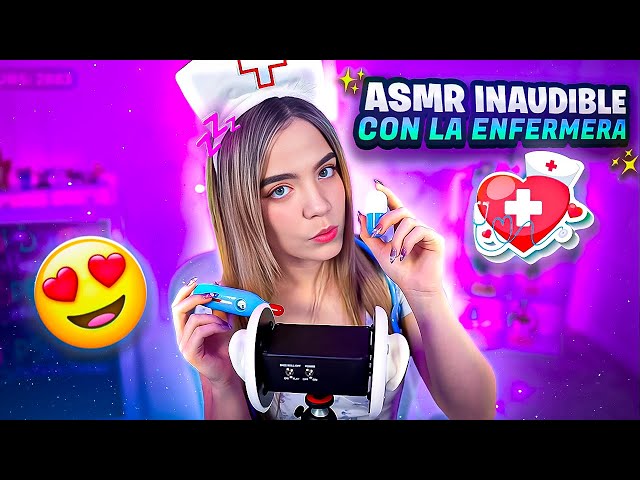 ASMR INAUDIBLE CON LA ENFERMERA 🌙💆‍♀️ Relájate y Déjate Cuidar | Staryuuki