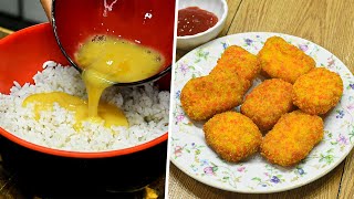 NASI TAK HABIS KITA BUAT NUGGET NASI ,LEBIH SIHAT UNTUK ANAK-ANAK