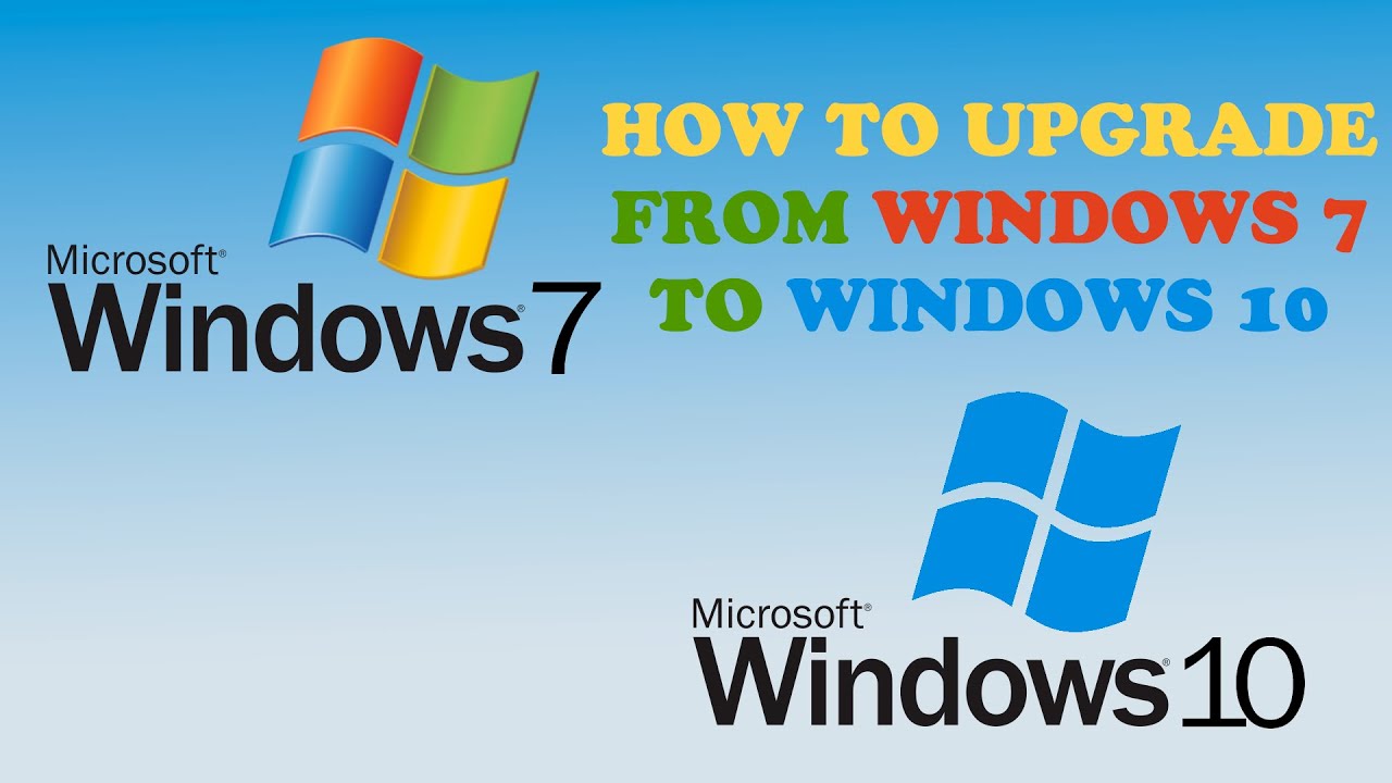 How to Upgrade From Windows 7 to Windows 10 - Step by Step Tutorial ...