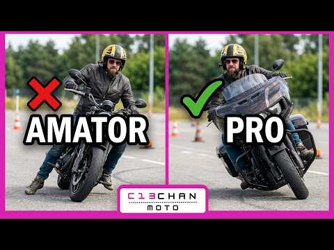 How NOT to drop your motorcycle at low speed? 4 simple rules!