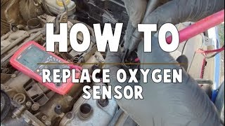 How to replace oxygen sensor (damaged heating circuit) P1116