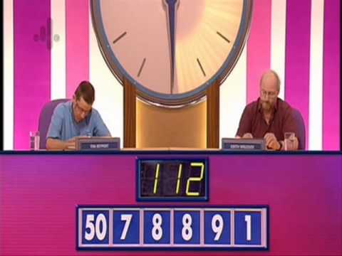 Countdown - Series 58, Match 32 (14-02-08), Part 2 - YouTube