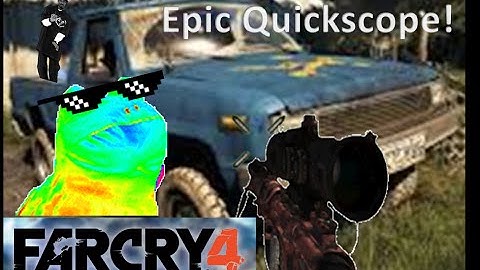 farcry 4 this sniper is O.P.A.F.! greatest quickscope ever