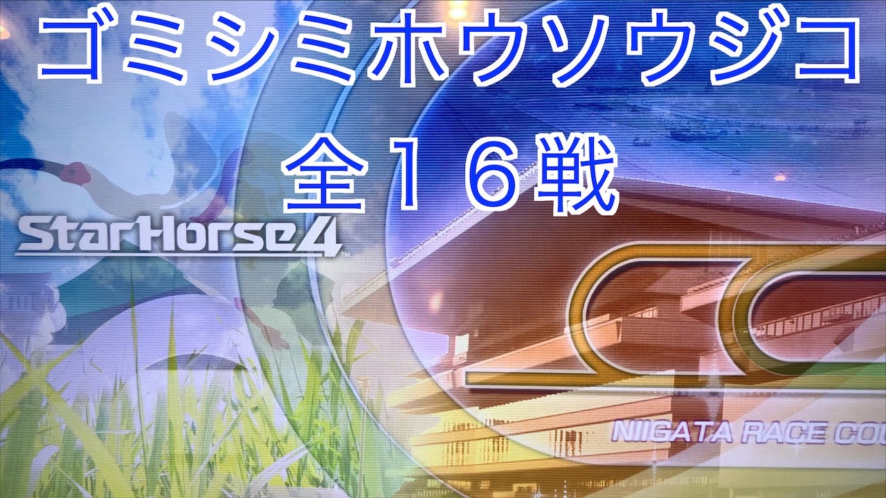 【スターホース４】　ー 850頭目ー　ゴミシミホウソウジコ　全16戦　※847頭目のゴミシミブユウデンと、849頭目のゴミシミロテンブロとの次世代馬です(生産は血統表生産P2C6)。