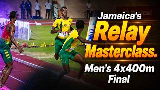 La masterclass du relais jamaïcain ! Finale du 4x400m masculin | CARIFTA Games 2024