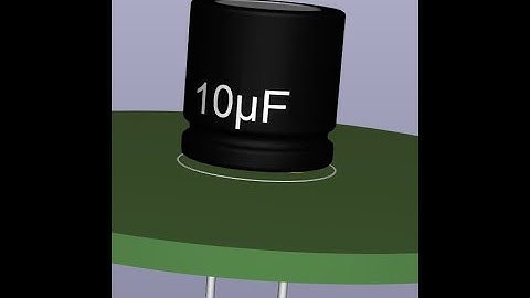 FreeCad - Kicad Capacitor Modeling
