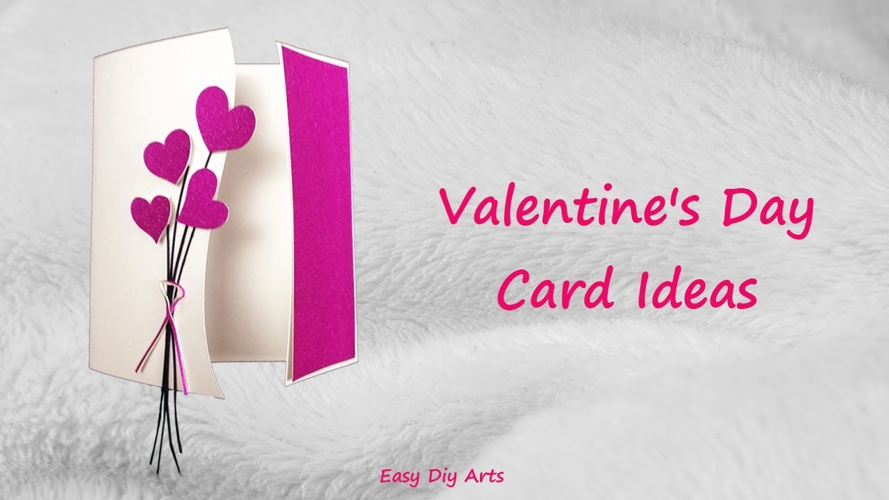 Easy and Beautiful Handmade Valentine Day Card Making Ideas YouTube
