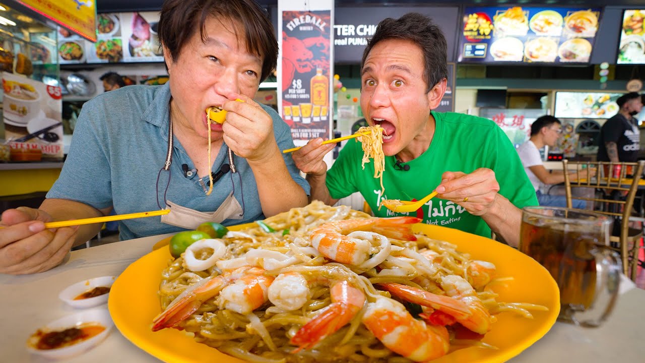 Street Food Singapore! 5 Hawker FOODS INVENTED in Singapore - with KF Seetoh!