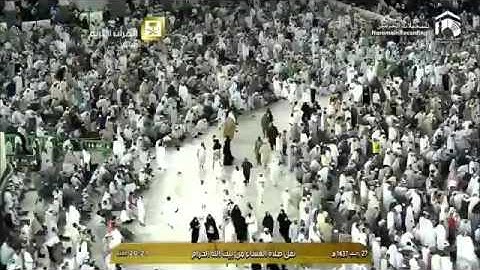 صلاة العشاء الشيخ ماهر المعيقلي 1437/7/27 - سورة الفرقان       *آسرة ومؤثرة*