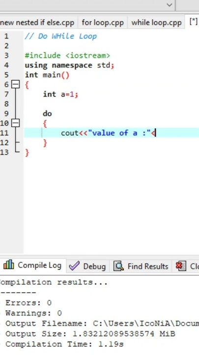 The Do While Loop - Learn Programming #cpp - YouTube