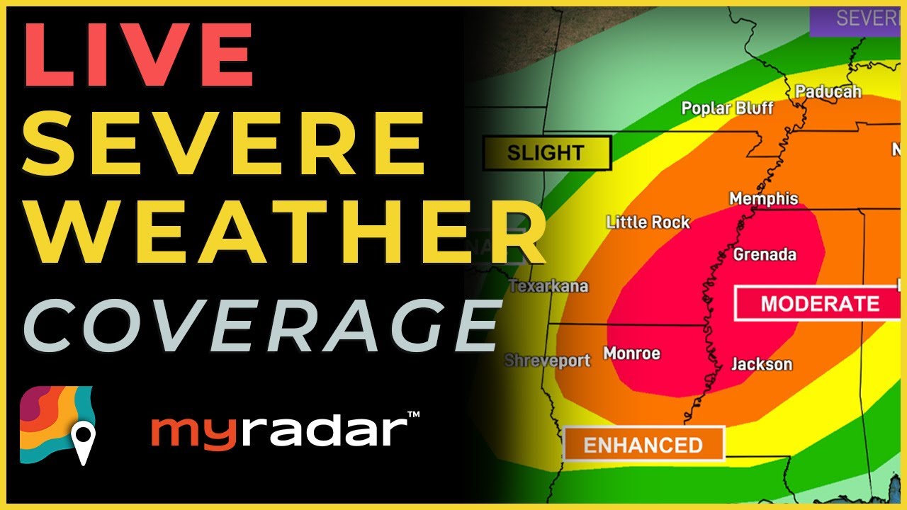 Severe Weather Outbreak in the Deep South - YouTube