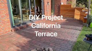 DIY Terrace Building California Style Home and Garden Corona Project