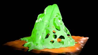 Houdini Nickeloden Slime Volcano