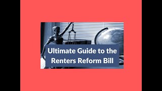 The Ultimate Guide to Renters Reform Bill
