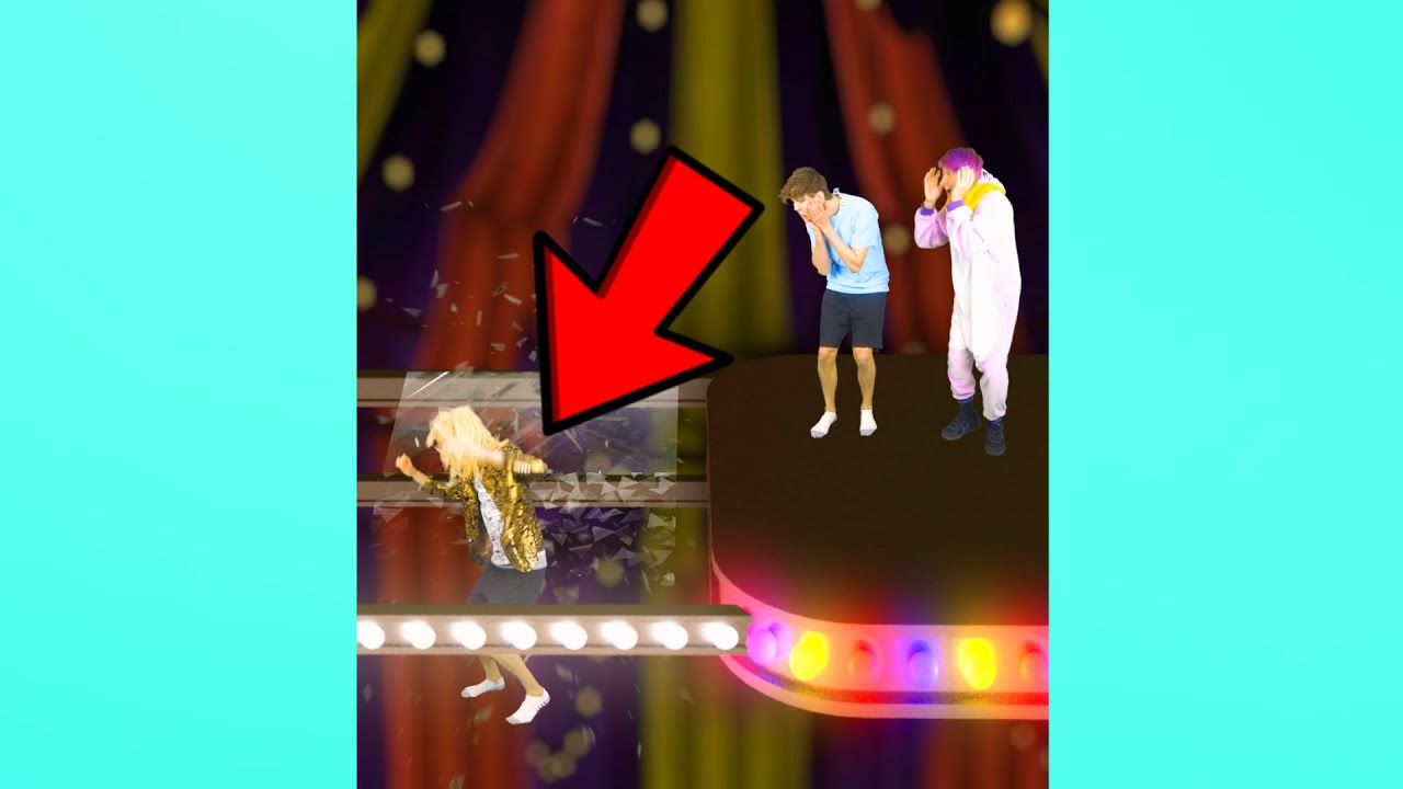 ВЫЗОВ GLASS BRIDGE SQUID GAME! 😂 